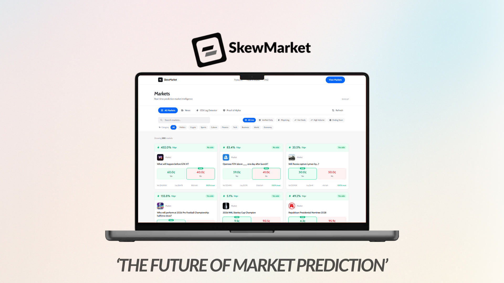 SkewMarket project preview